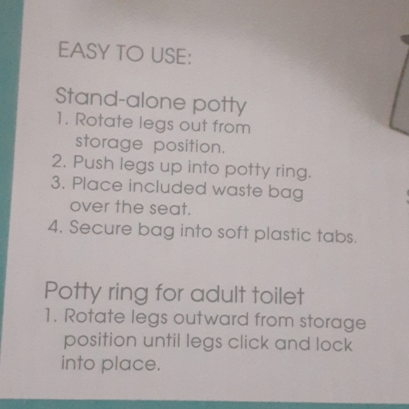 Summer My Travel Potty Deluxe 2-in-1 Foldable Travel Potty w Storage Pouch - Picture 7 of 8